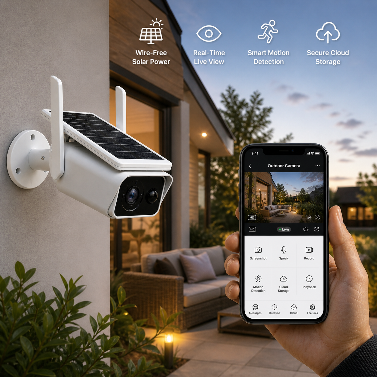 Solar Security Camera – Virex
