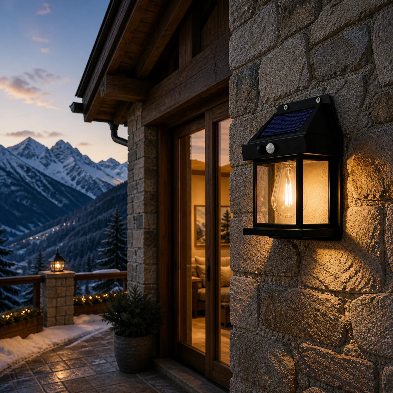 Solar Wall Light – Vetra