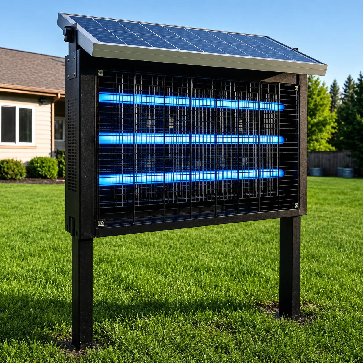 Solar Bug Zapper Outdoor Waterproof