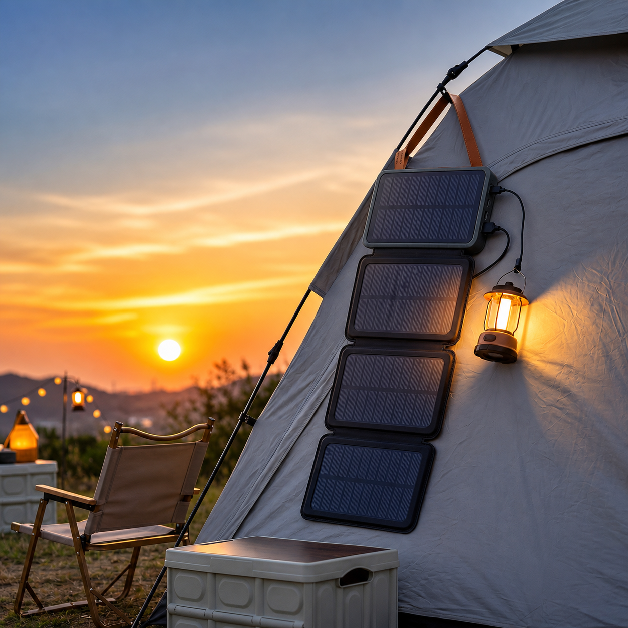 Portable Solar Charger Power Bank