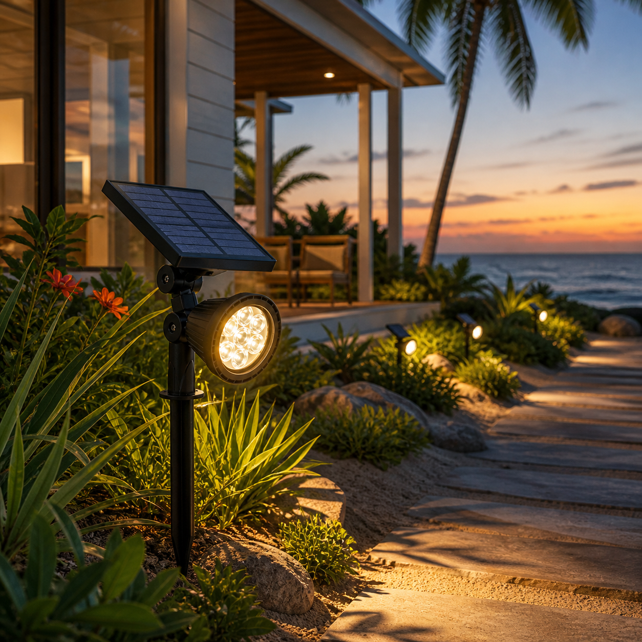 Outdoor Solar Spotlight