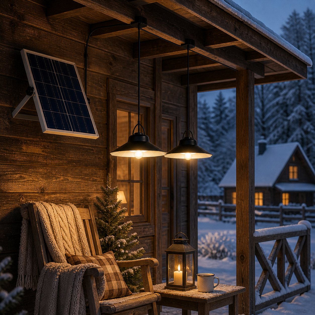 Solar Ceiling Light – Nova