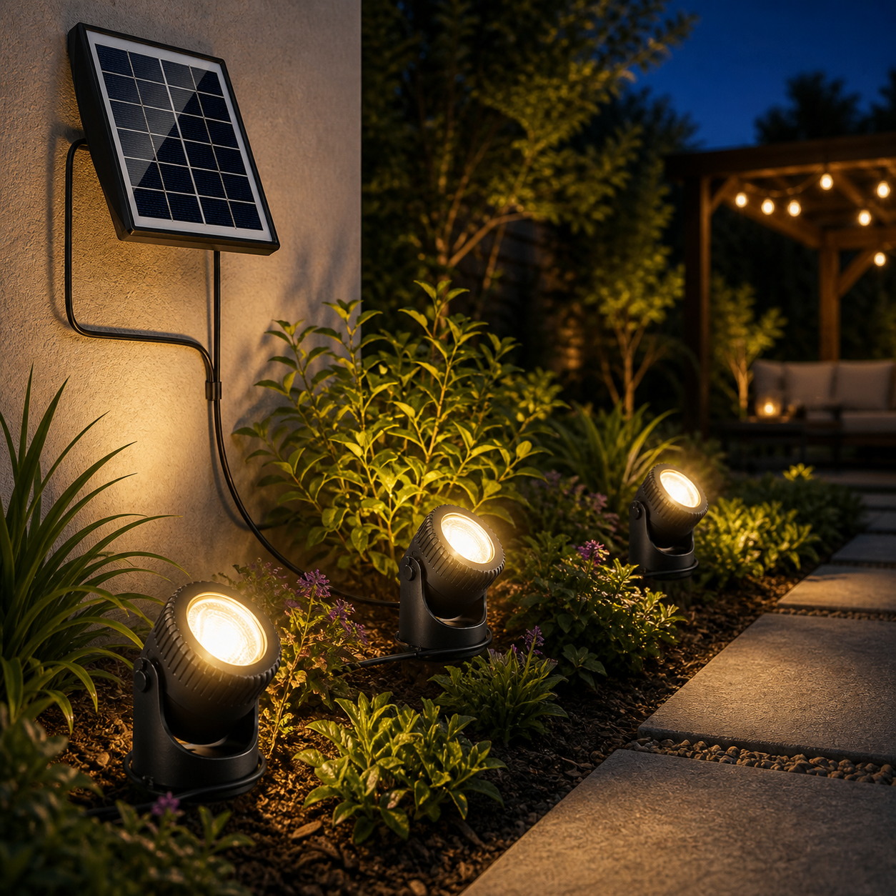 Solar Pendant Light