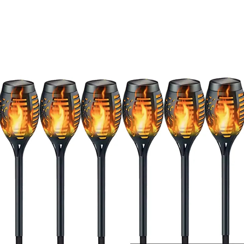 Solar-Powered Torch Lights