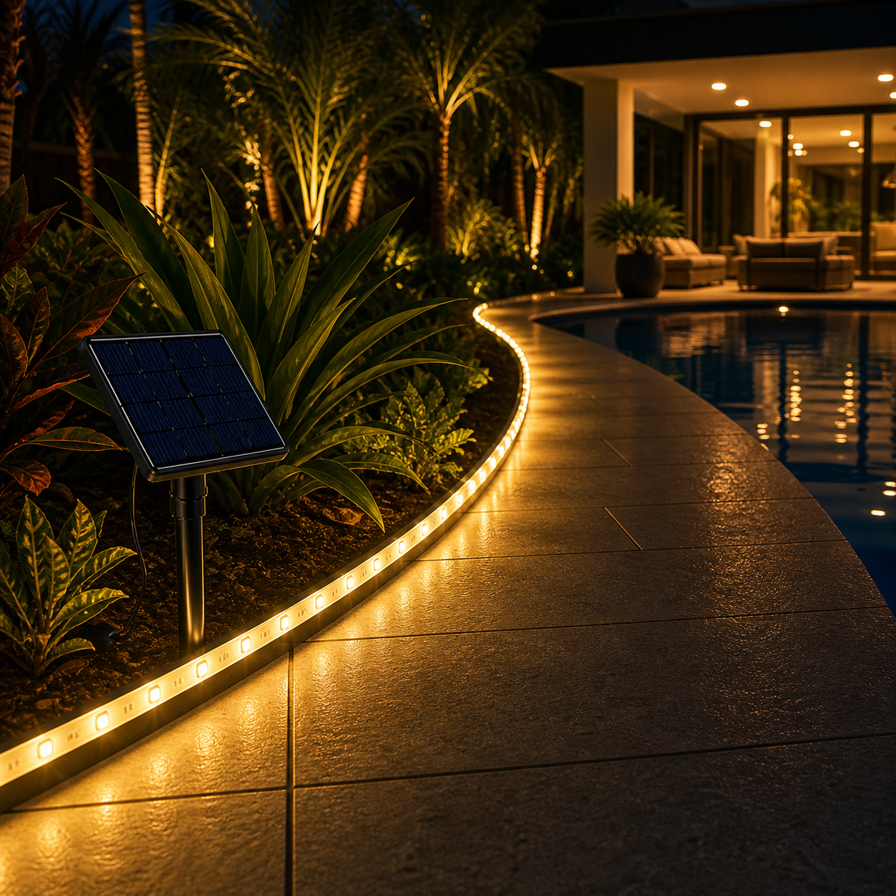 Solar LED Strip Light (14M) – Nexis