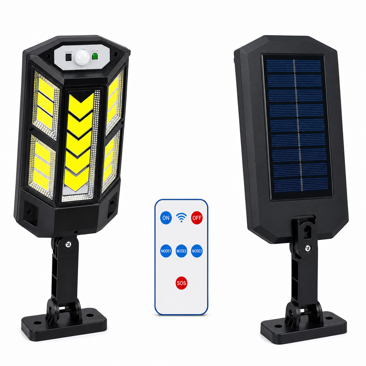 Solar Security Wall Light – Draven
