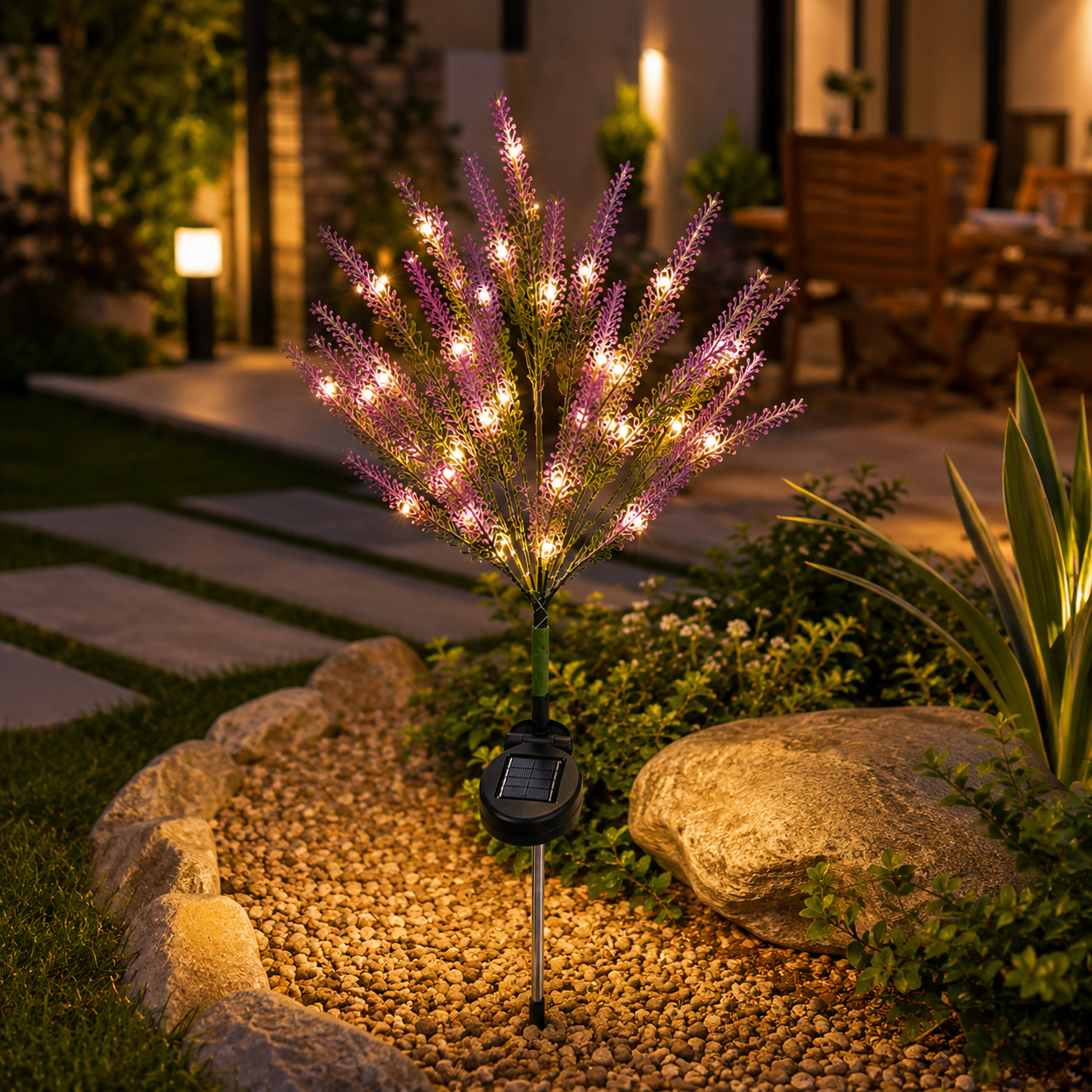 Lavender Solar Garden Light – Veloura