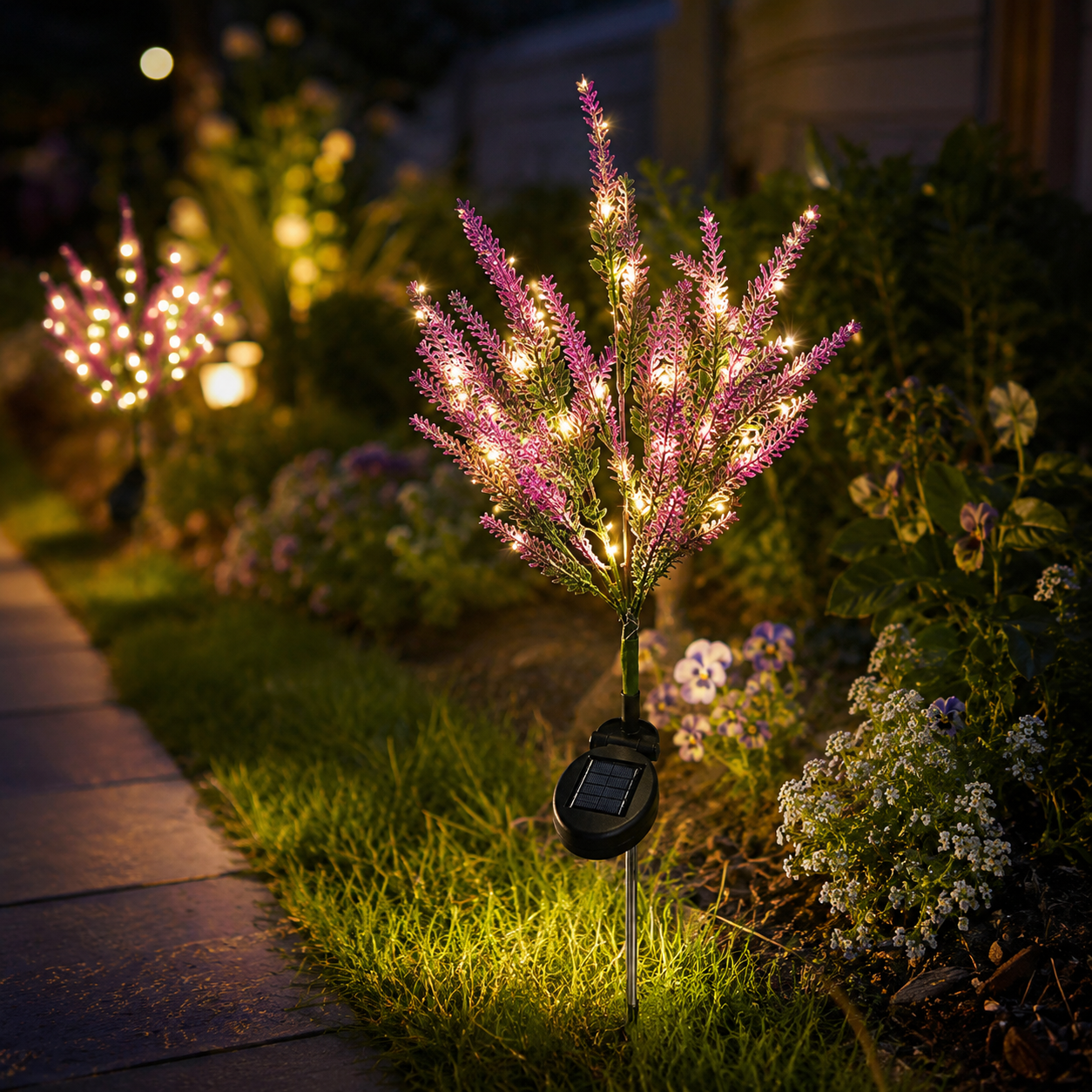Lavender Solar Garden Light – Veloura