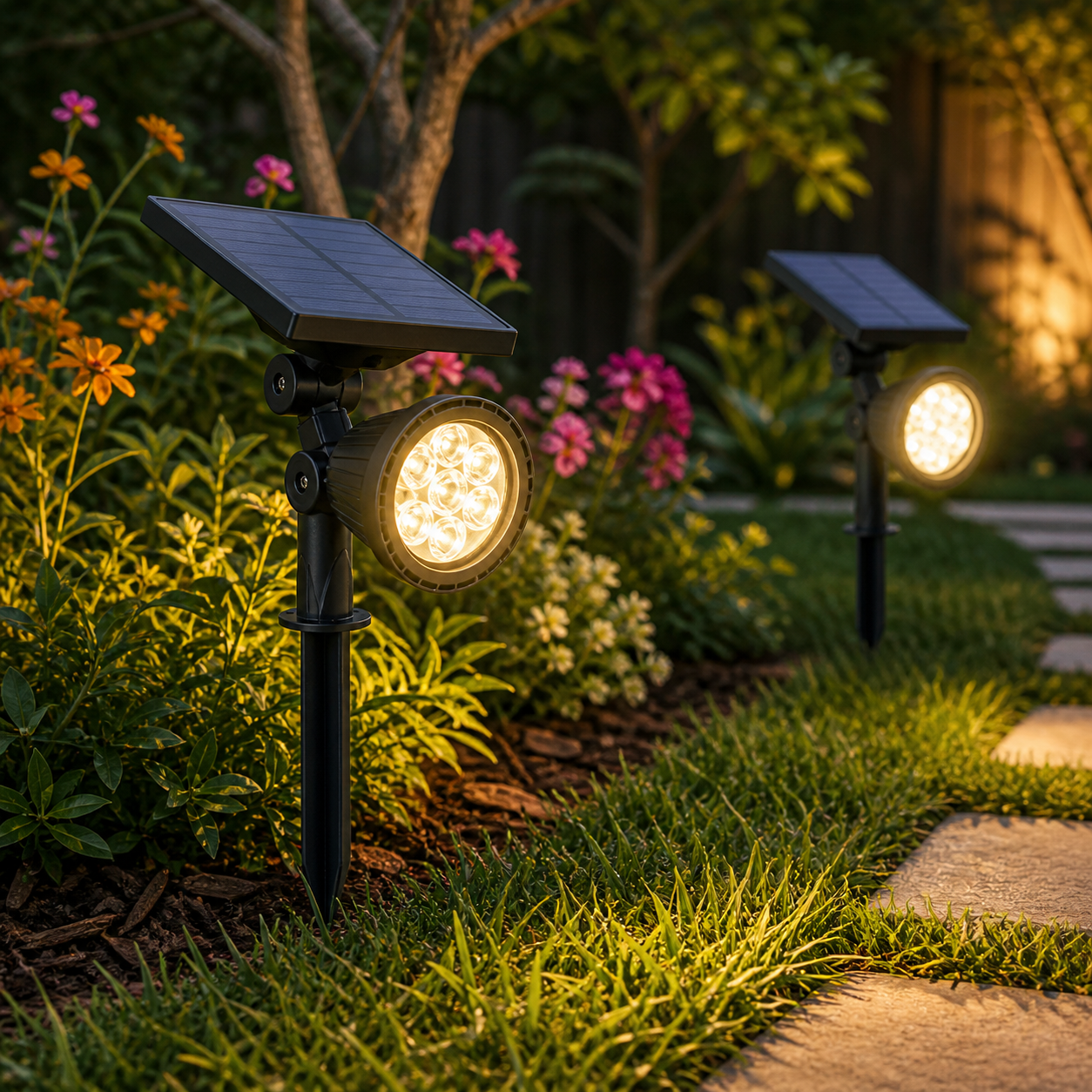 Outdoor Solar Spotlight