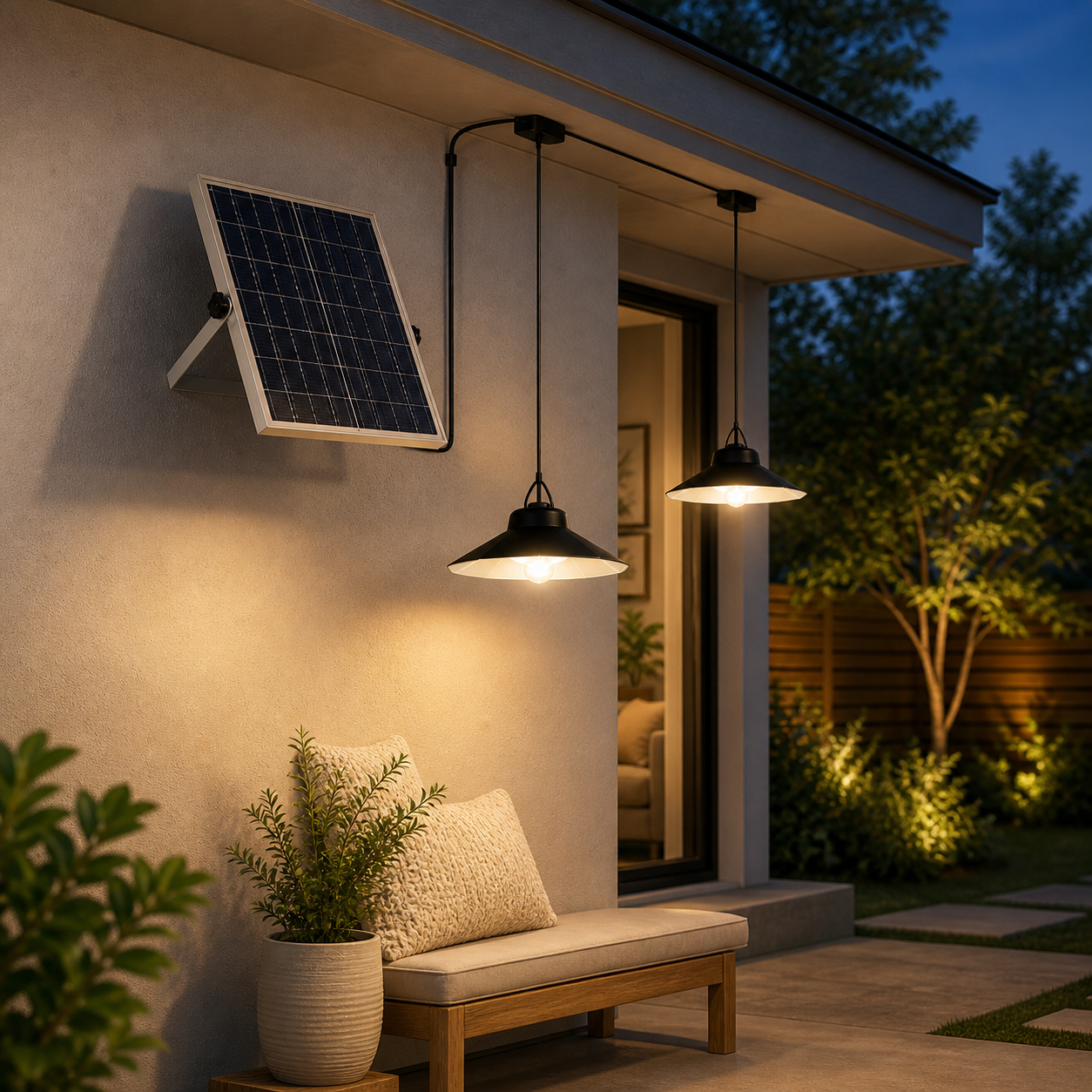 Solar Ceiling Light – Nova