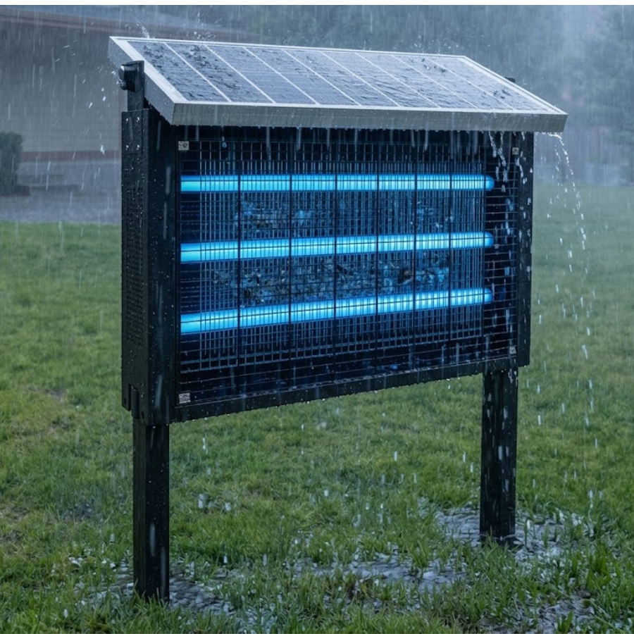 Solar Bug Zapper Outdoor Waterproof
