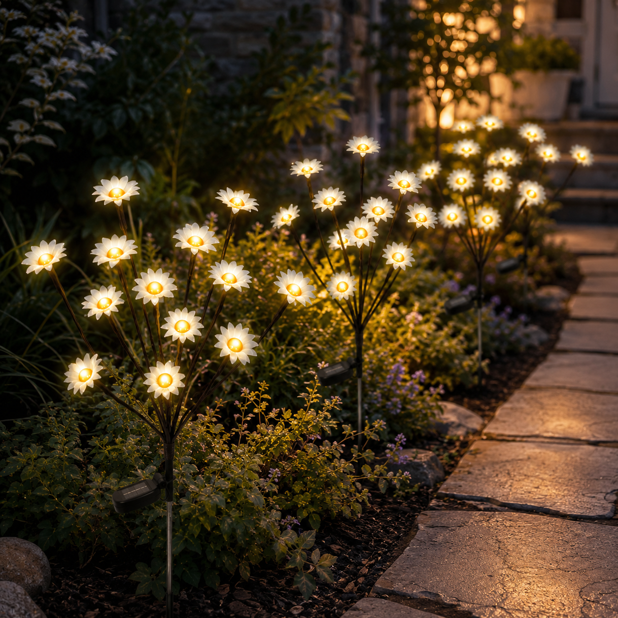 Daisy Solar Garden Lights – Lunaria