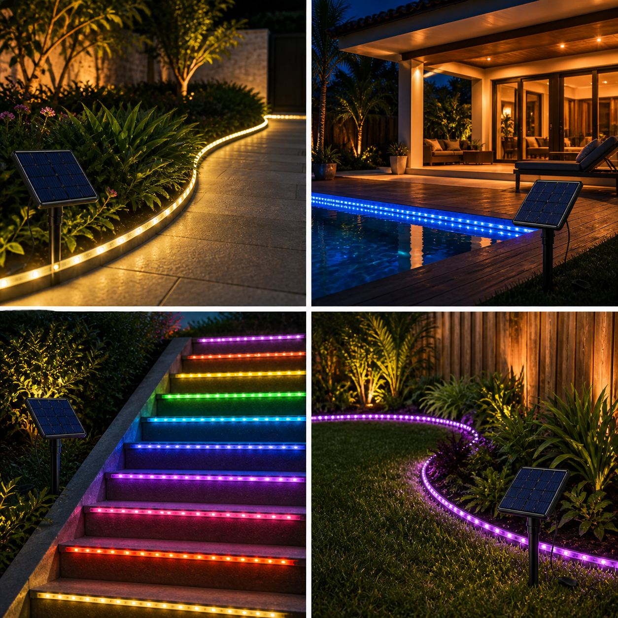 Solar LED Strip Light (14M) – Nexis