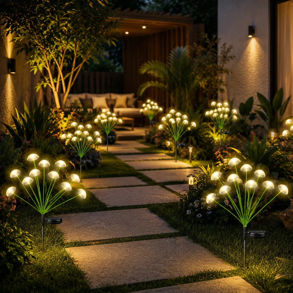Mushroom Solar Garden Lights – Novelle